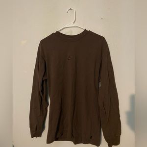 Brown Nike long sleeve